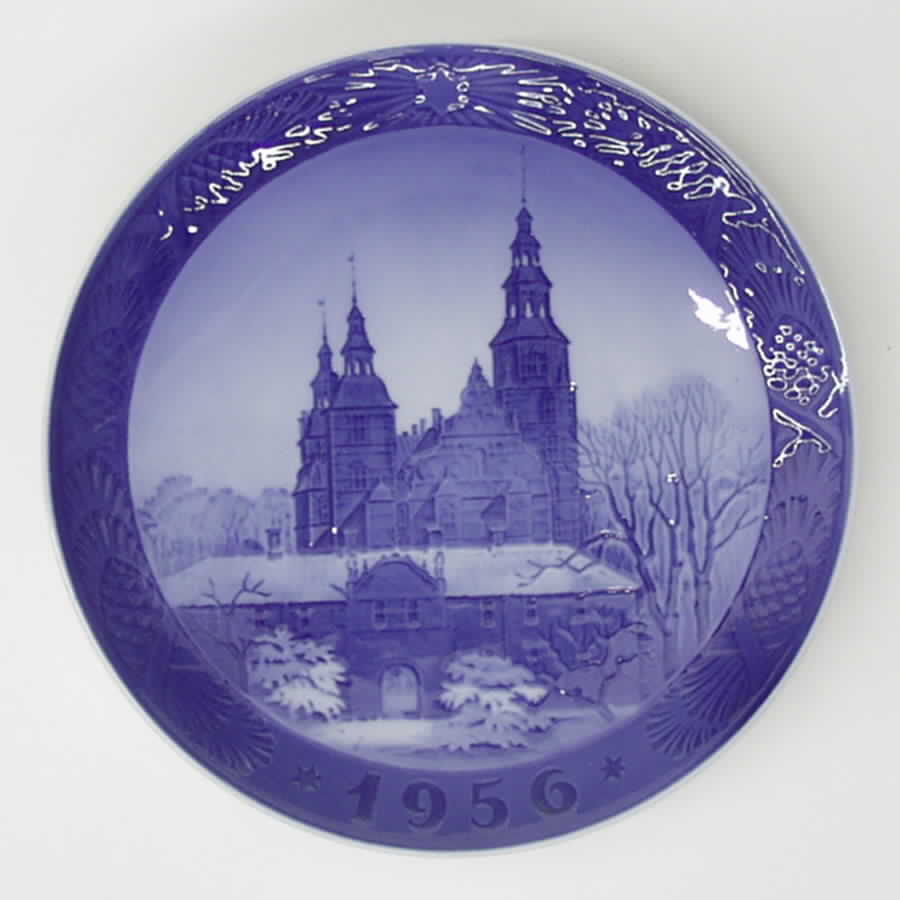 Annual Christmas Plate Rosenborg Castle - No Box by Royal Copenhagen-1