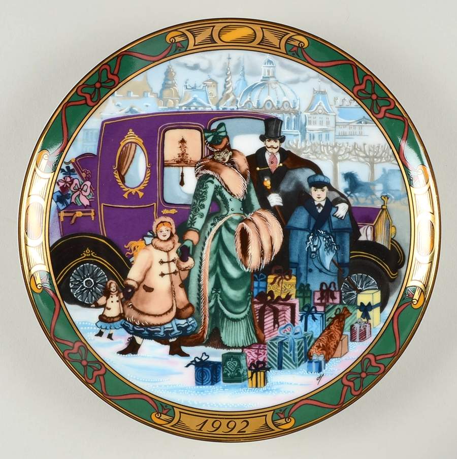 Christmas In Denmark Christmas Shopping - Boxed by Royal Copenhagen-1