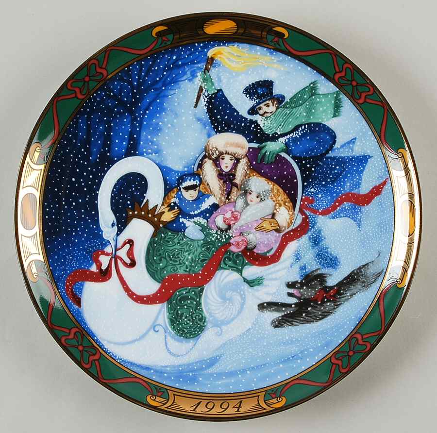 Christmas In Denmark The Sleighride - Boxed by Royal Copenhagen-1