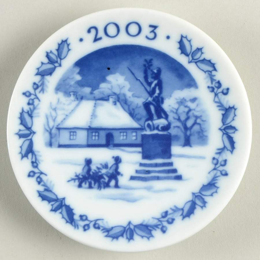 Christmas Plaquettes Memorial - No Box by Royal Copenhagen-1