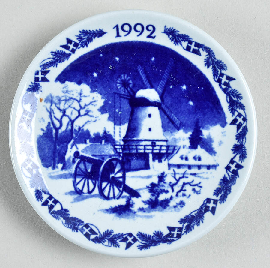 Christmas Plaquettes Mill At Dybbol - Boxed by Royal Copenhagen-1