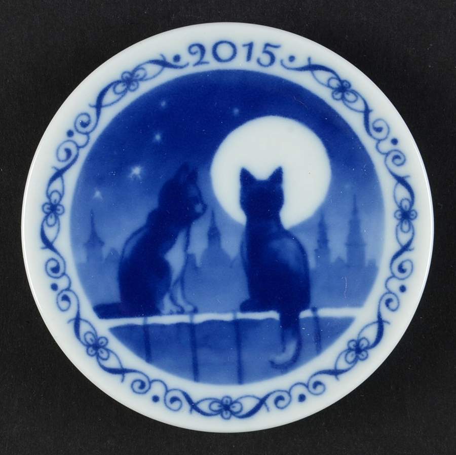 Christmas Plaquettes Copenhagen By Night - Boxed by Royal Copenhagen-1