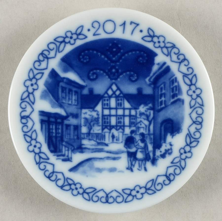 Christmas Plaquettes Hotel Kirstine - Boxed by Royal Copenhagen-1