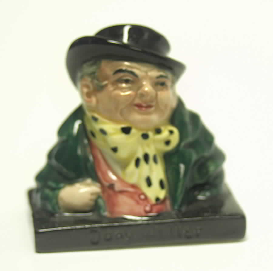 Dicken's Bust-Miniatures Tony Weller - No Box by Royal Doulton-1