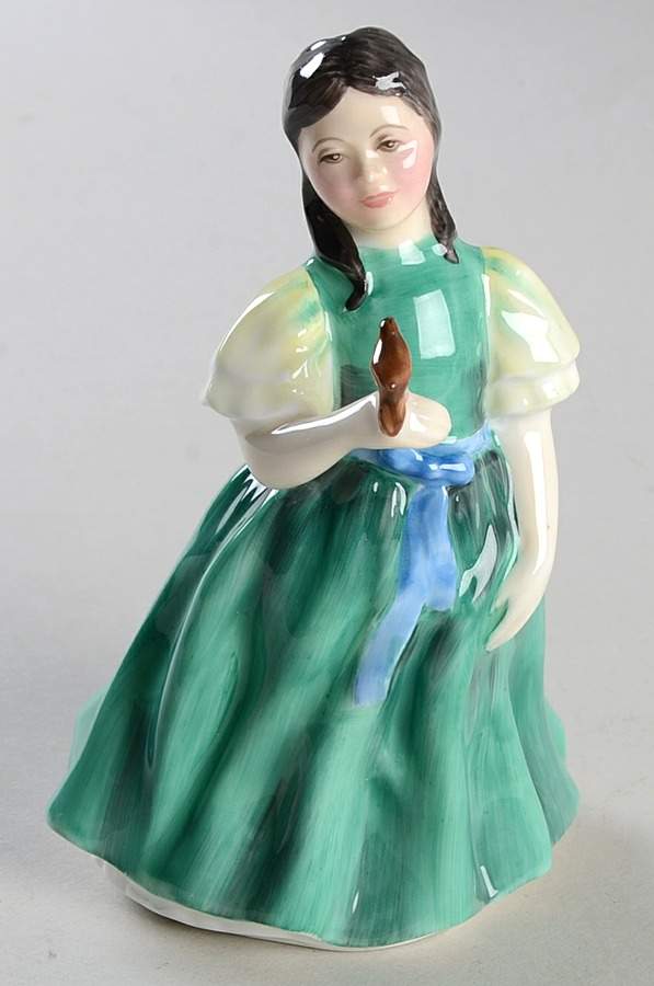 Royal Doulton Figurine Francine-Bird Tail Down - No Box by Royal Doulton-1