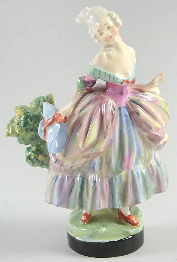 Royal Doulton Figurine The Belle-Multicolored - No Box Nb1523 by Royal Doulton-1