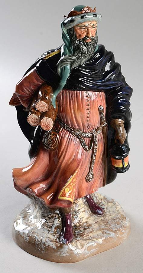 Royal Doulton Figurine Good King Wenceslas - Boxed by Royal Doulton-1