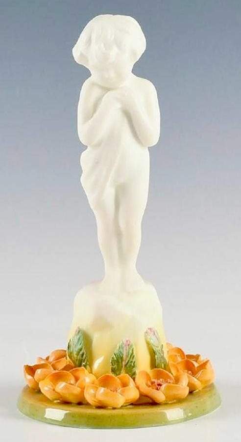 Royal Doulton Figurine A Child Study-Kingcups/Base - With Box Bx1243 by Royal Doulton-1