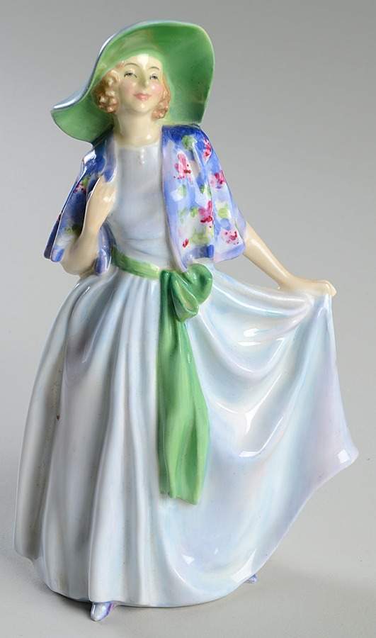 Royal Doulton Figurine Nadine - No Box Nb1798 by Royal Doulton-1