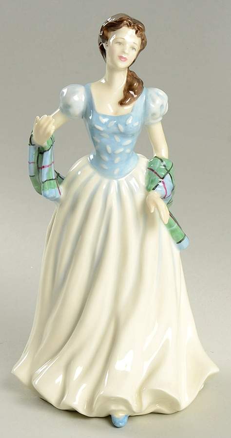 Royal Doulton Figurine Flower Of Scotland - With Box Bx1440 by Royal Doulton-1