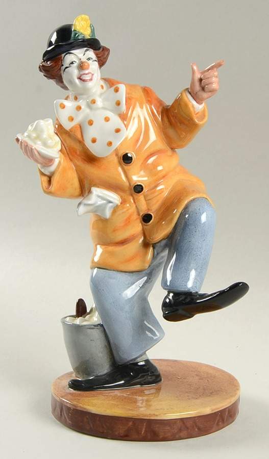 Royal Doulton Figurine The Clown - No Box by Royal Doulton-1