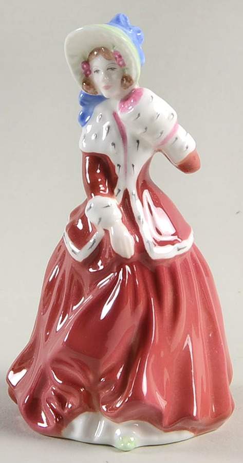 Miniature Ladies - Hn Series Christmas Morn - Boxed by Royal Doulton-1