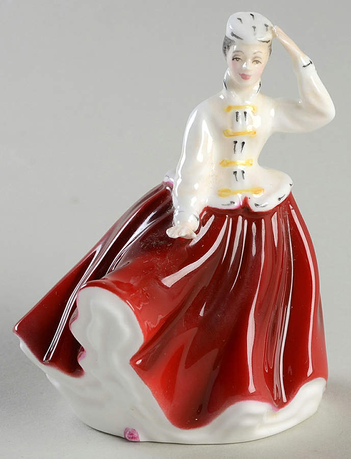 Miniature Ladies - Hn Series Gail - No Box by Royal Doulton-1
