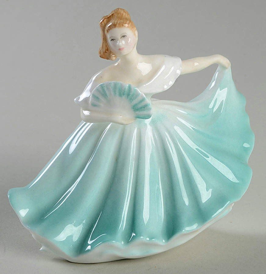 Miniature Ladies - Hn Series Elaine - Boxed by Royal Doulton-1