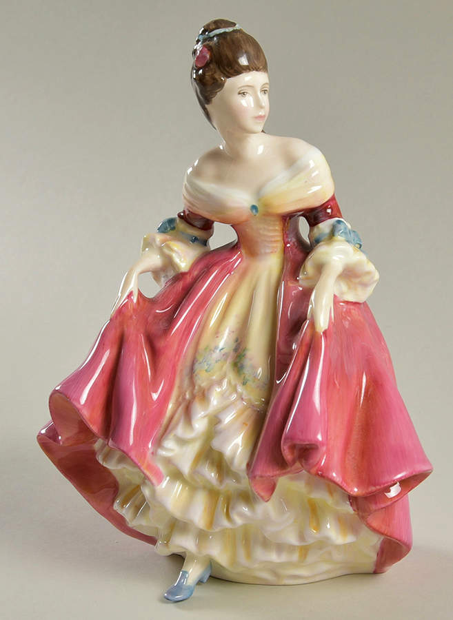 Royal Doulton Figurine Southern Belle-Red And Cream - Boxed by Royal Doulton-1