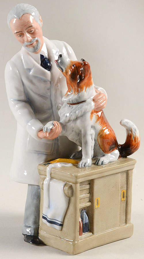 Royal Doulton Figurine Thanks Doc - No Box by Royal Doulton-1