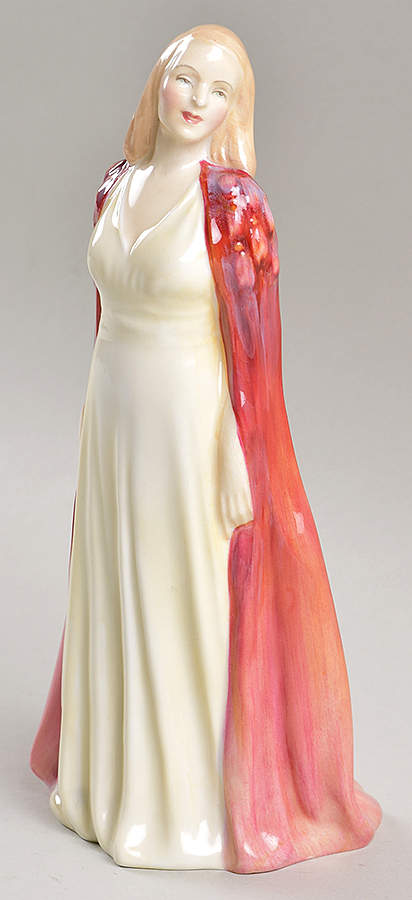 Royal Doulton Figurine Collinette - No Box Nb1801 by Royal Doulton-1