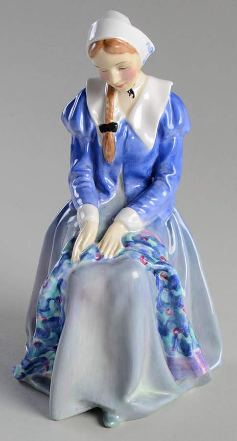 Royal Doulton Figurine Prudence-Blue - No Box Nb1141 by Royal Doulton-1