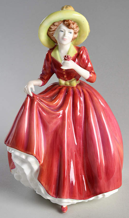 Royal Doulton Figurine Single Red Rose - Boxed by Royal Doulton-1