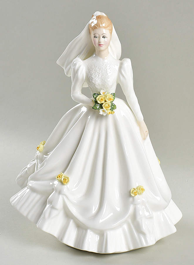 Royal Doulton Figurine The Bride - With Box Bx918 by Royal Doulton-1