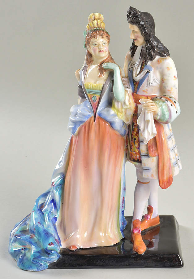 Royal Doulton Figurine Promenade - No Box Nb1986 by Royal Doulton-1