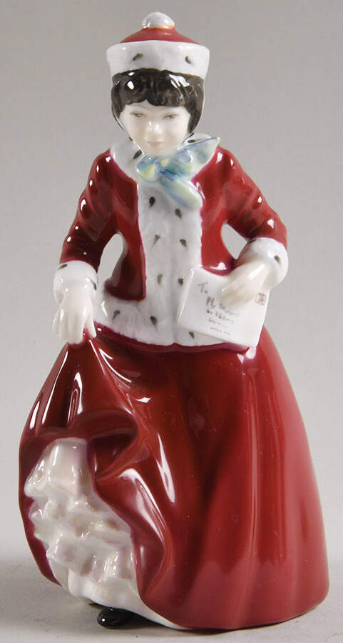 Royal Doulton Figurine Best Wishes - Nb740, No Box by Royal Doulton-1