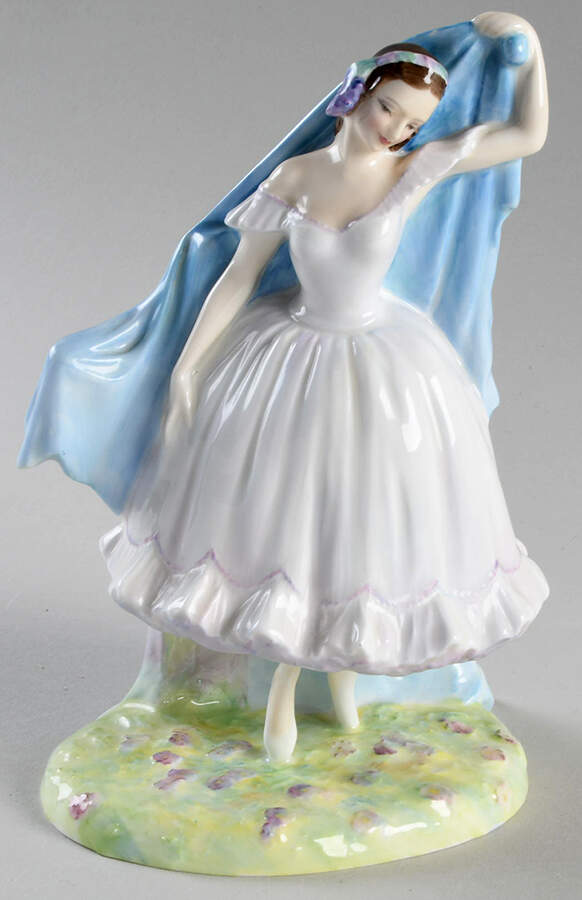 Royal Doulton Figurine Giselle-The Forest Glade - Nb727, No Box by Royal Doulton-1