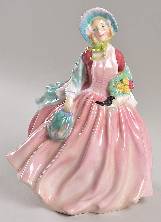 Royal Doulton Figurine Honey-Pink - No Box Nb1432 by Royal Doulton-1