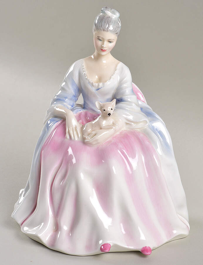 Royal Doulton Figurine Charlotte - With Box 1142 by Royal Doulton-1
