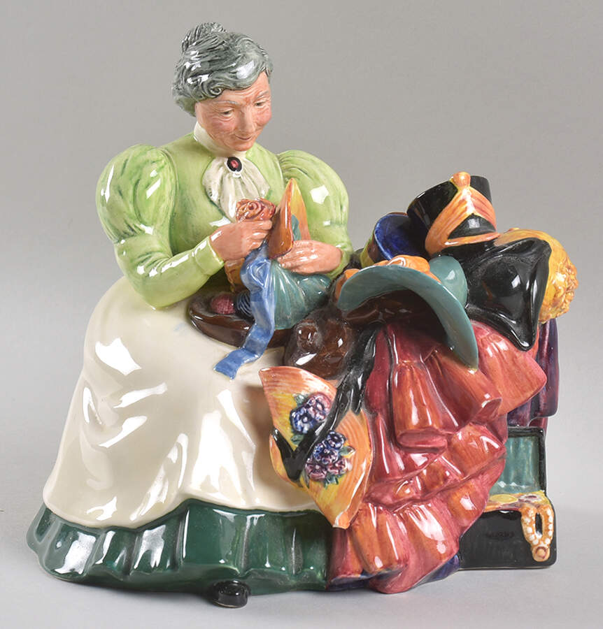 Royal Doulton Figurine Wardrobe Mistress - Nb968, No Box by Royal Doulton-1