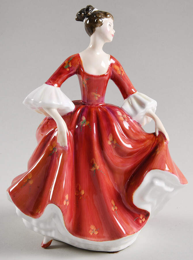 Royal Doulton Figurine Stephanie - Nb1351, No Box by Royal Doulton-1