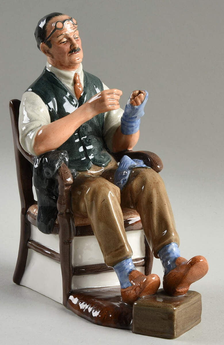 Royal Doulton Figurine The Bachelor - No Box by Royal Doulton-1