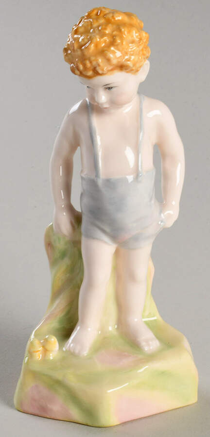Royal Doulton Figurine Do You Wonder Where The Fairies Are - With Box Bx1824 by Royal Doulton-1