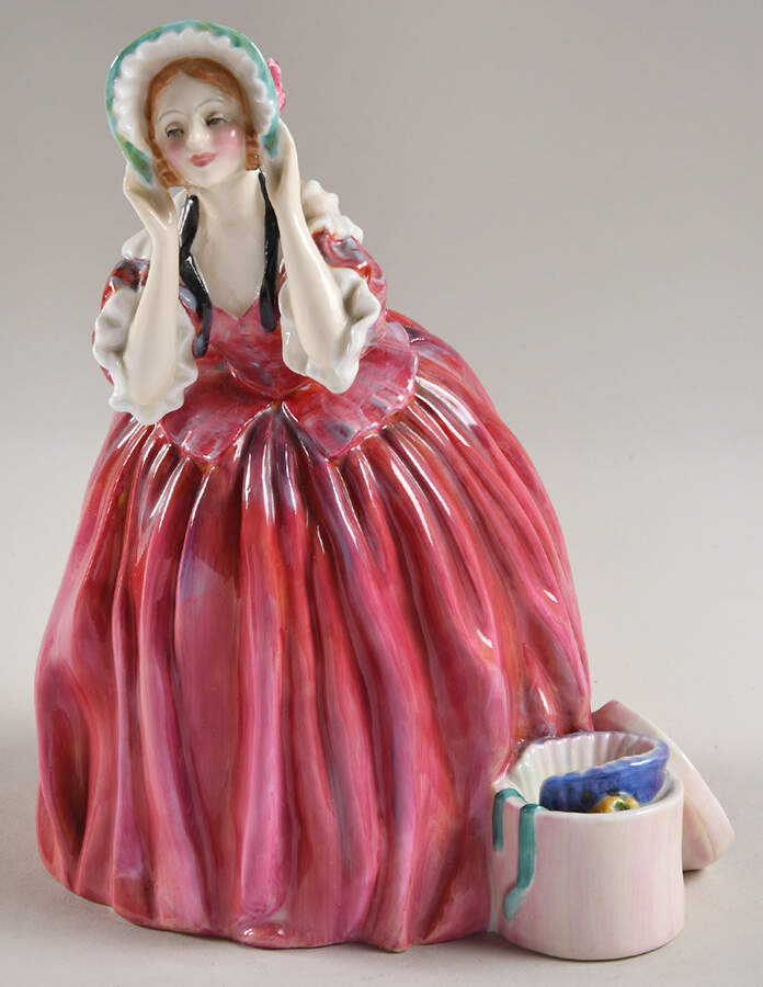 Royal Doulton Figurine The Choice-Red - No Box Nb1609 by Royal Doulton-1