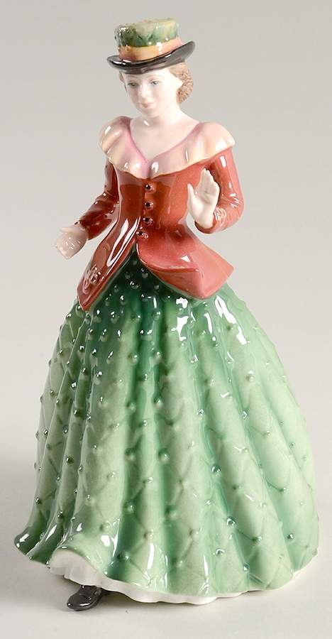 Royal Doulton Figurine Holly - Red And Green - No Box Nb1852 by Royal Doulton-1