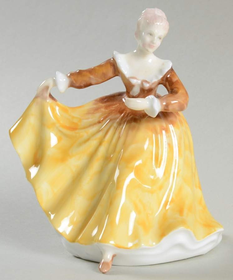 Miniature Ladies - Hn Series Kirsty - Boxed by Royal Doulton-1