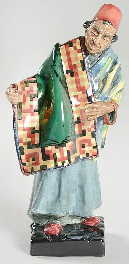 Royal Doulton Figurine The Carpet Seller-Hand Closed - No Box by Royal Doulton-1