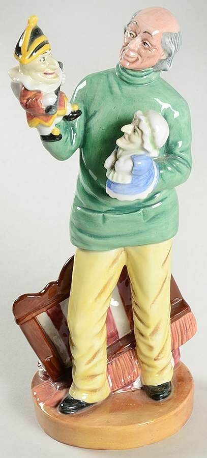 Royal Doulton Figurine Punch And Judy Man - Boxed by Royal Doulton-1