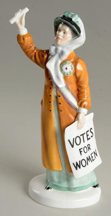 Royal Doulton Figurine Votes For Women - No Box by Royal Doulton-1