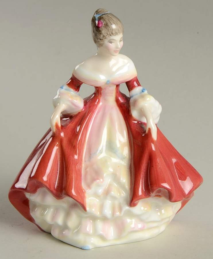 Miniature Ladies - Hn Series Southern Belle - Boxed by Royal Doulton-1