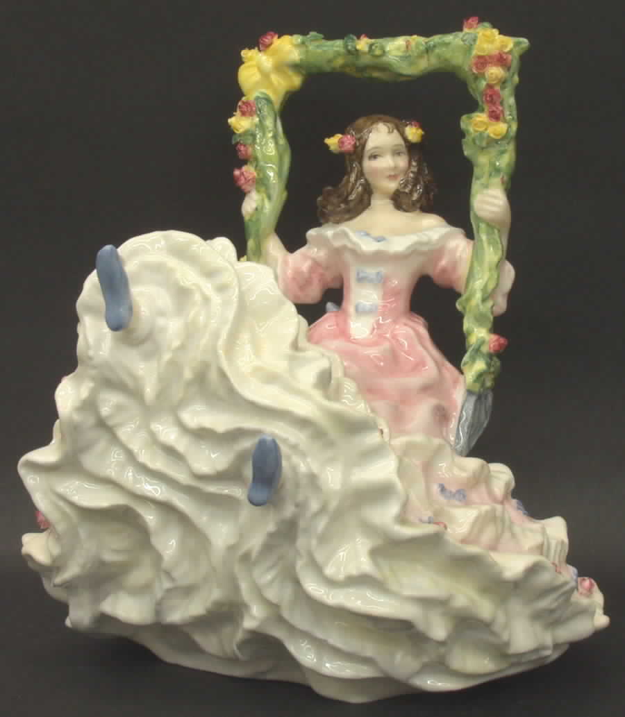 Royal Doulton Figurine Blossomtime - Nb1010, No Box by Royal Doulton-1