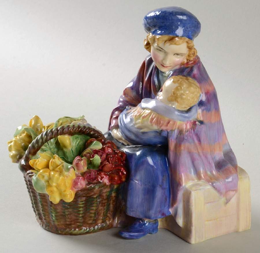 Royal Doulton Figurine Curly Knob - No Box Nb1613 by Royal Doulton-1