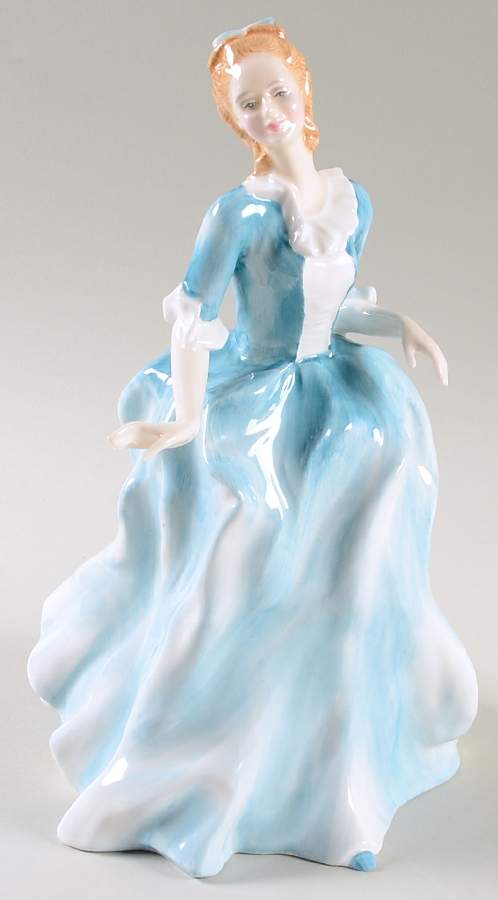 Royal Doulton Figurine Yvonne - No Box by Royal Doulton-1