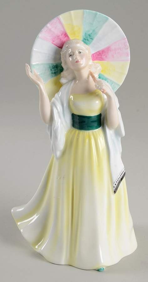 Royal Doulton Figurine Jane - Nb814, No Box by Royal Doulton-1