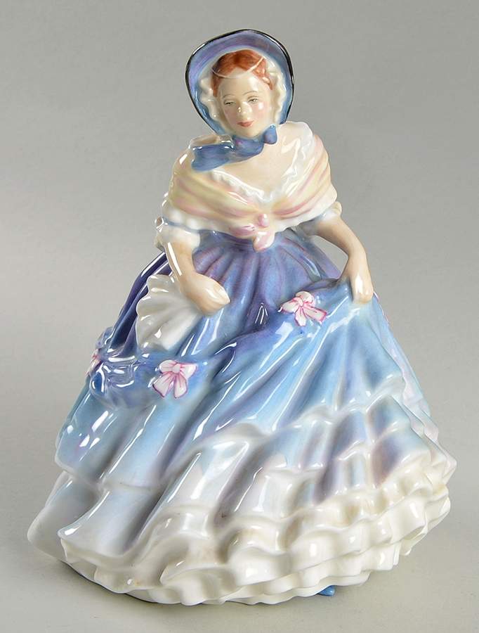 Royal Doulton Figurine Alice - Nb743, No Box by Royal Doulton-1