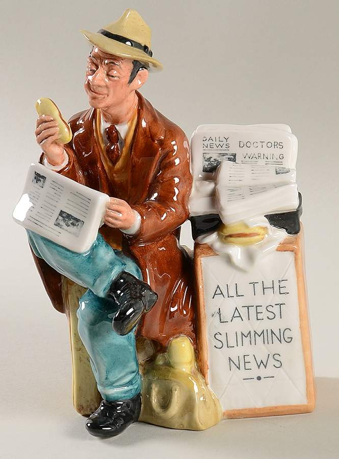 Royal Doulton Figurine Stop Press - No Box by Royal Doulton-1