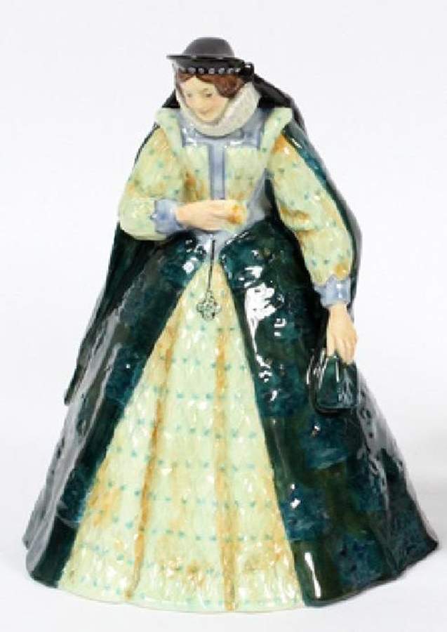 Royal Doulton Figurine An Elizabethan Lady - With Box by Royal Doulton-1