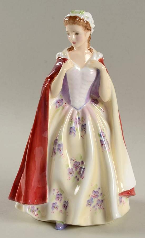 Royal Doulton Figurine Bess--Red/Cream - With Box Bx961 by Royal Doulton-1
