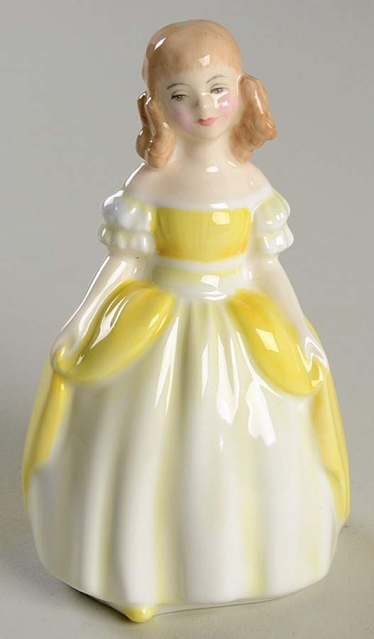 Royal Doulton Figurine Penny-Yellow - No Box by Royal Doulton-1