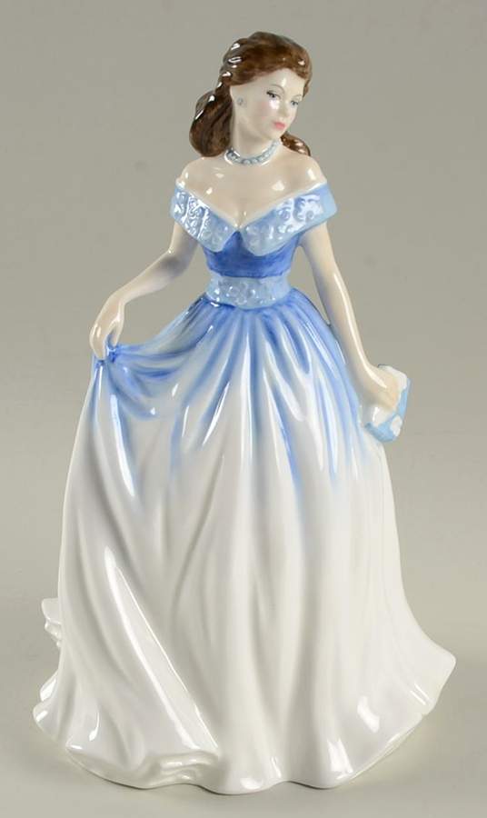 Royal Doulton Figurine Charlotte - With Box 1002 by Royal Doulton-1